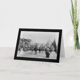 Suffrage Parade Washington, DC 1913 Card