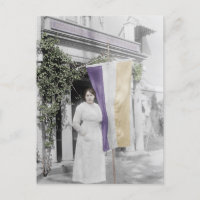 Suffragette at National Women's Party Headquarter