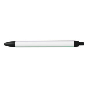Suffragette Flag Black Ink Pen