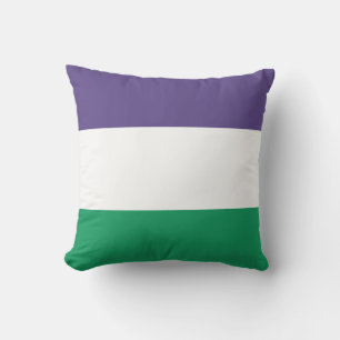Suffragette Flag Cushion