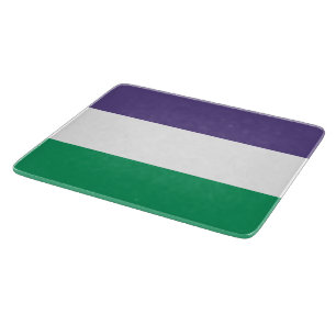 Suffragette Flag Cutting Board