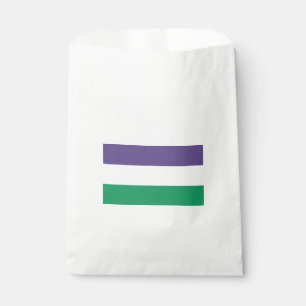 Suffragette Flag Favour Bags