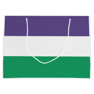 Suffragette Flag Large Gift Bag