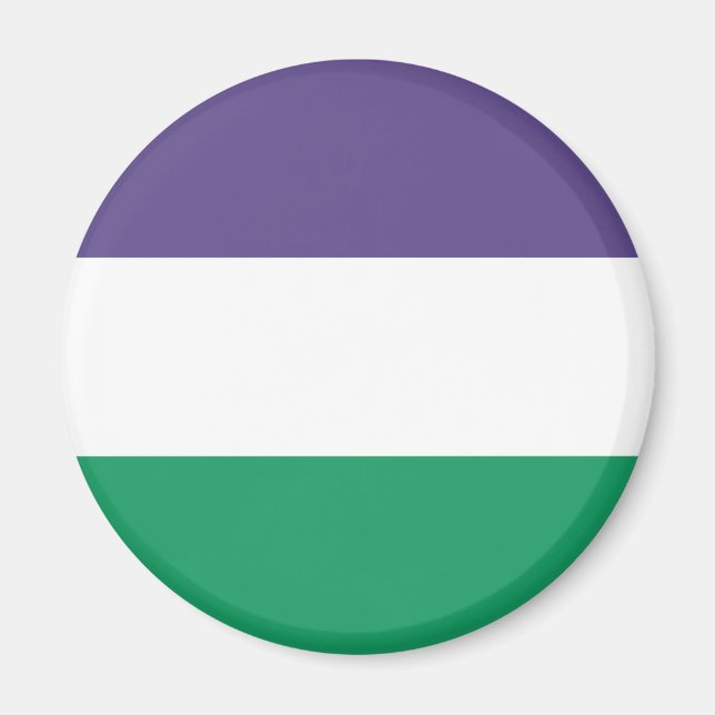 Suffragette Flag Magnet (Front)