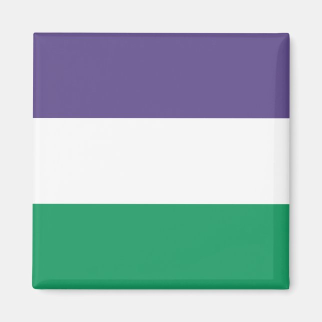 Suffragette Flag Magnet (Front)