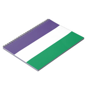 Suffragette Flag Notebook