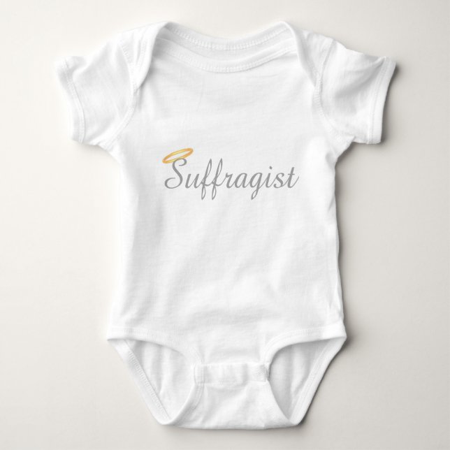 Suffragist Baby Bodysuit (Front)