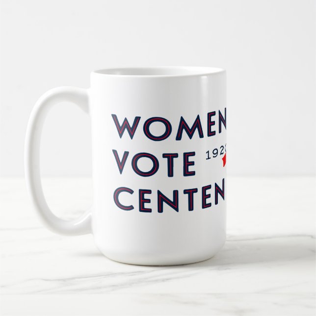 Suffragist Quotes — Alice Paul Coffee Mug (Left)
