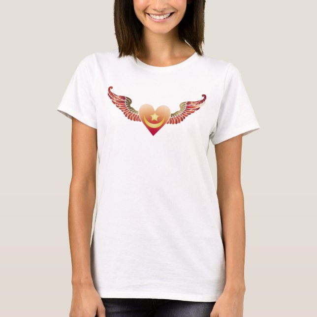 Sufi heart 2 T-Shirt (Front)