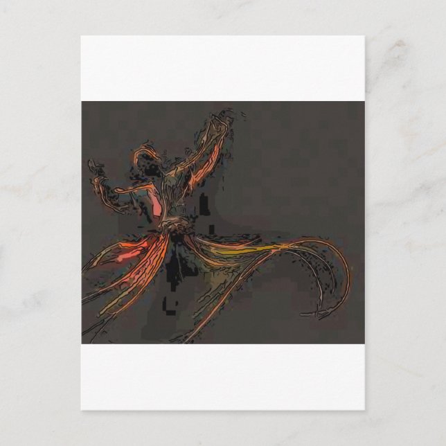 sufi lines postcard (Front)