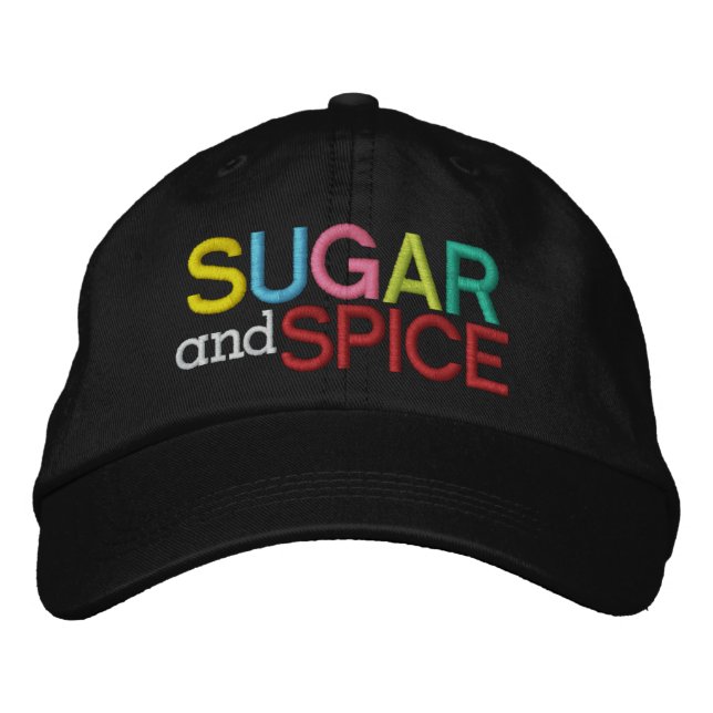Sugar and Spice .. : ) by SRF Embroidered Hat (Front)
