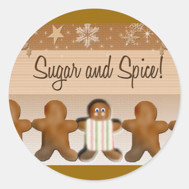 sugar and spice stickers (Front)