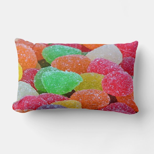 Sugar candy lumbar cushion (Front)