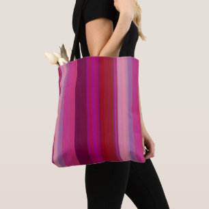 Sugar Candy Stripes Tote Bag