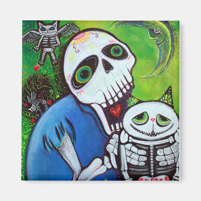 Sugar Cat Guardians Magnet (Front)