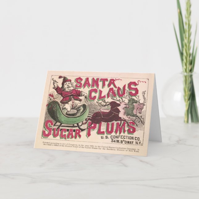 sugar claus holiday card (Front)