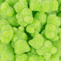 Sugar Coated Gummy Bears in Assorted Colour Option