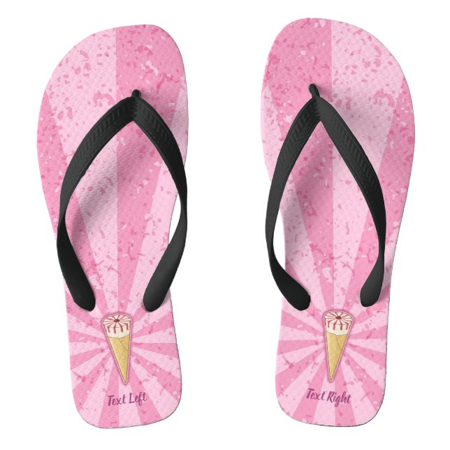 Sugar Cone Ice Cream Jandals (Footbed)