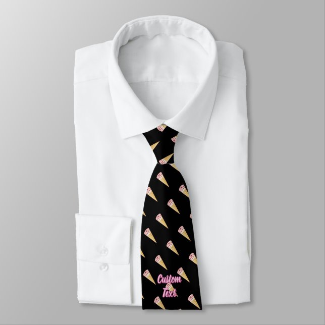 Sugar Cone Ice Cream Tie (Tied)