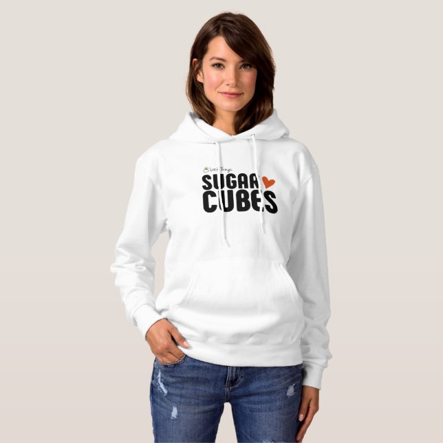 Sugar Cube Women's Basic Hooded Sweatshirt (Front Full)