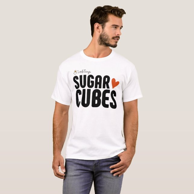 Sugar Cubes Men's Basic T-Shirt (Front Full)