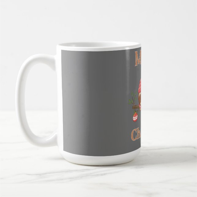 Sugar Cute Sloth Christmas Coffee Mug (Left)