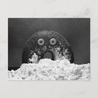 Sugar doughnut postcard
