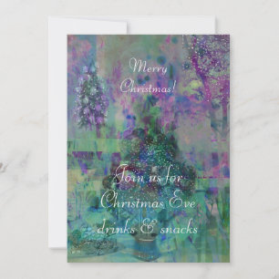 Sugar-Dusted Christmas Fruit Invitation