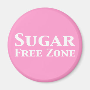 Sugar Free Zone Gifts Magnet