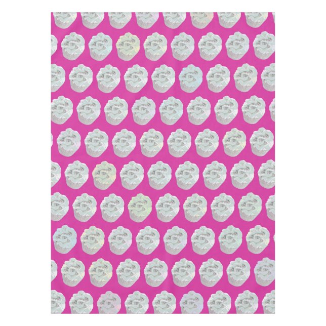 Sugar Frosted Cupcakes Tablecloth (Front)