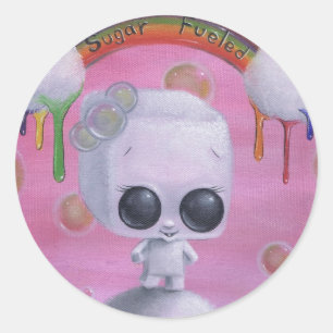 sugar fuelled stickers