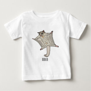 Sugar glider cartoon illustration baby T-Shirt