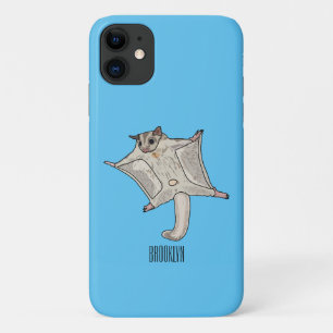 Sugar glider cartoon illustration Case-Mate iPhone case