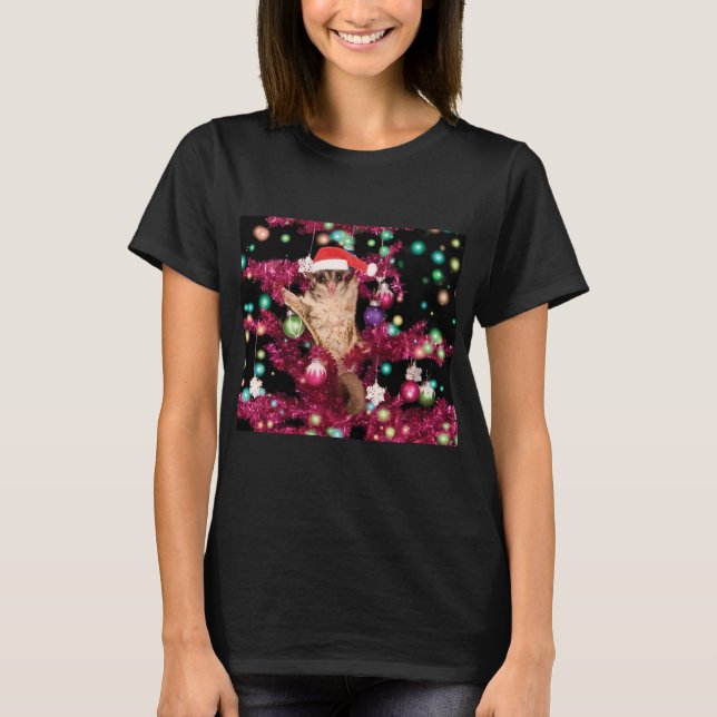 Sugar Glider Christmas T-Shirt (Front)