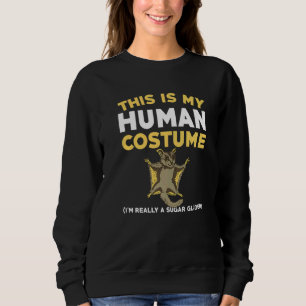 Sugar Glider Costume Australian Marsupial Sweatshirt