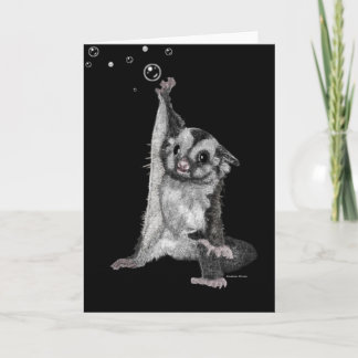 Sugar Glider Greeting Card