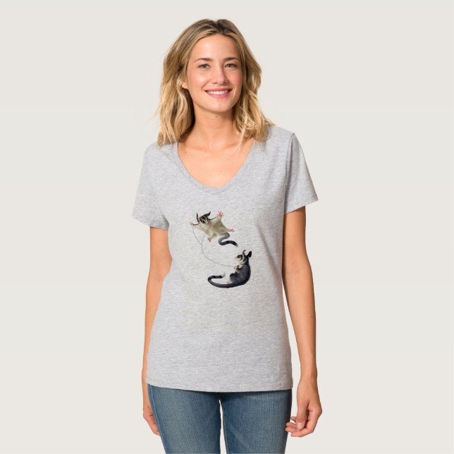 sugar glider kite T-Shirt (Front Full)