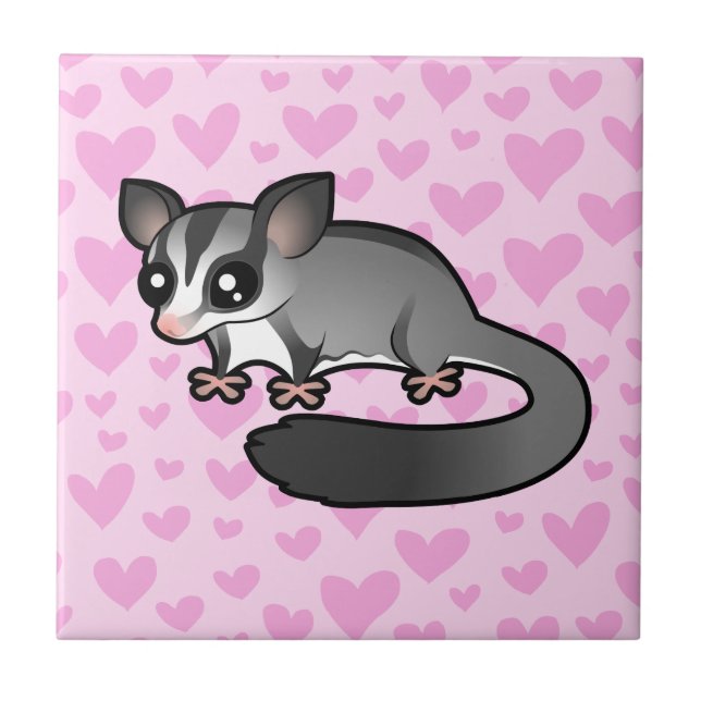 Sugar Glider Love Tile (Front)