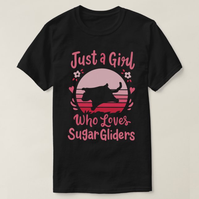 Sugar Glider Sugar Glider Lover T-Shirt (Design Front)