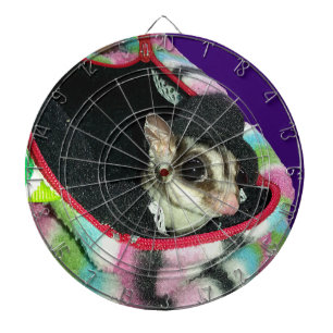 Sugar Glider Wearing a Hat Dartboard