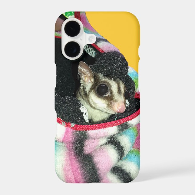 Sugar Glider Wearing a Hat iPhone 17 (Back)
