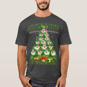 Sugar Glider Xmas Lighting Tree Sugar Glider Ugly T-Shirt