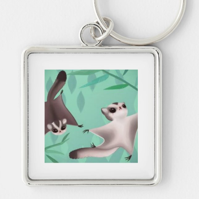 sugar gliders key ring (Front)