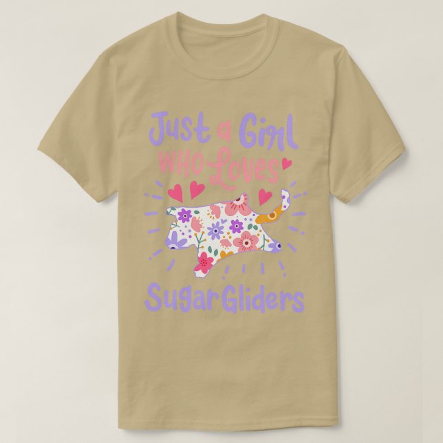Sugar Gliders Sugar Glider Lover T-Shirt (Design Front)