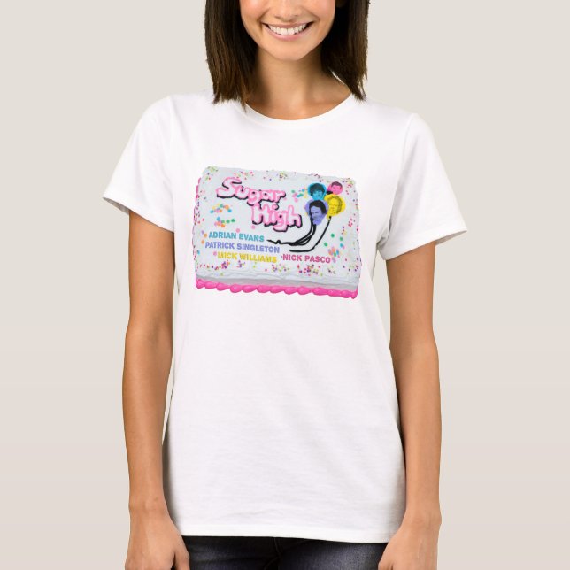 Sugar High "Birthday Cake" Shirt (Front)