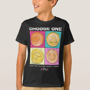 Sugar Honey Comb Cookie Game Squares T-Shirt