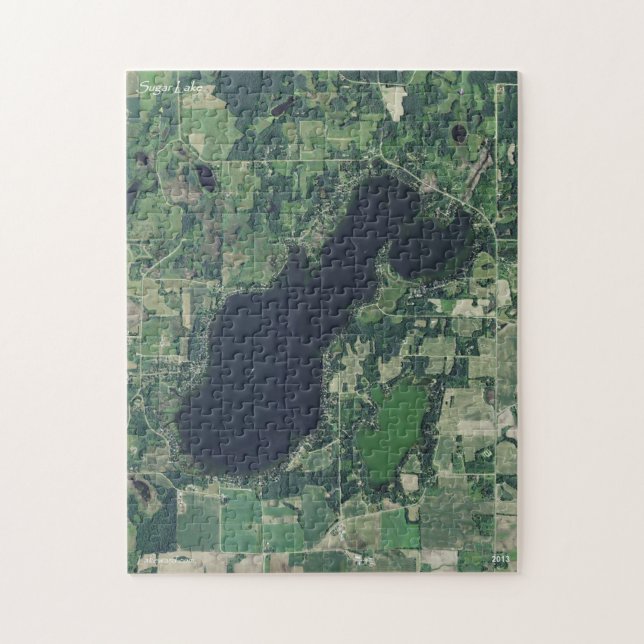 Sugar Lake Jigsaw Puzzle (Vertical)