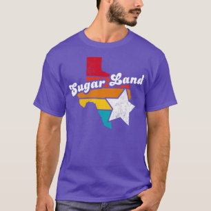 Sugar Land Texas Vintage Distressed Souvenir 2 T-Shirt