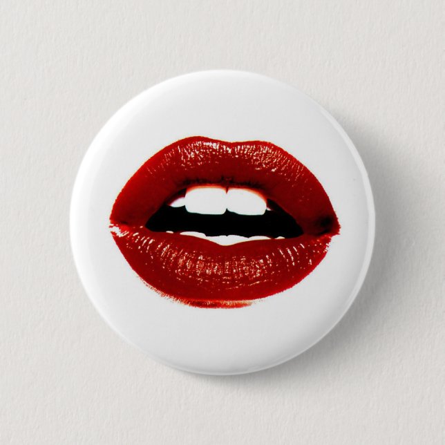 Sugar Lips 6 Cm Round Badge (Front)
