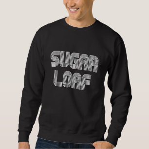 Sugar Loaf Food  Retro 70s 80s Sweatshirt